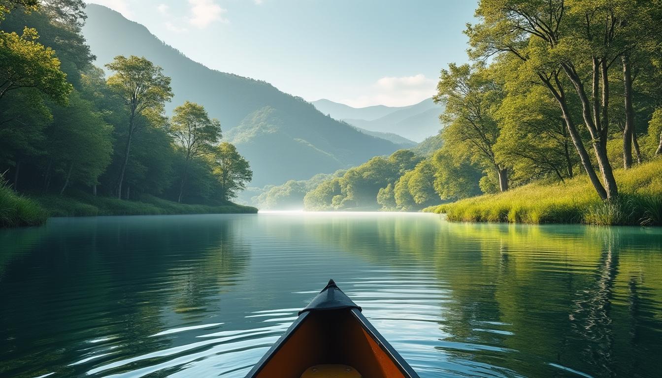découvrez notre sélection des meilleurs parcours de canoë à réaliser en une demi-journée. idéals pour les aventuriers et les amateurs de nature, ces itinéraires vous promettent des moments inoubliables sur l'eau. parfait pour une escapade rapide dans des paysages pittoresques!