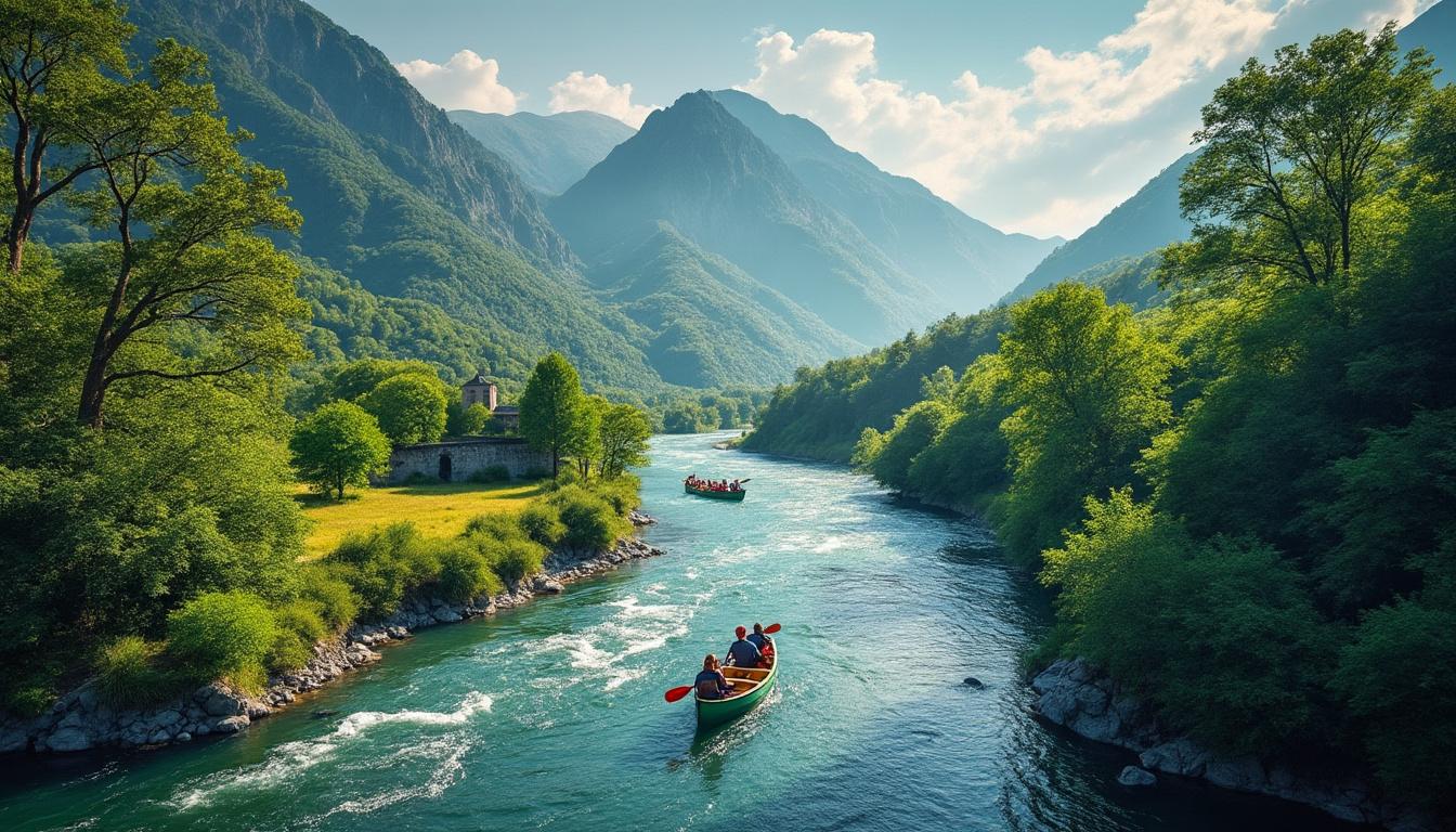 découvrez les 7 descentes en canoë les plus mythiques de france, idéales pour les amateurs d'aventure et de paysages époustouflants. préparez-vous à explorer des rivières emblématiques, à naviguer à travers des gorges impressionnantes et à vivre des sensations fortes au cœur de la nature.