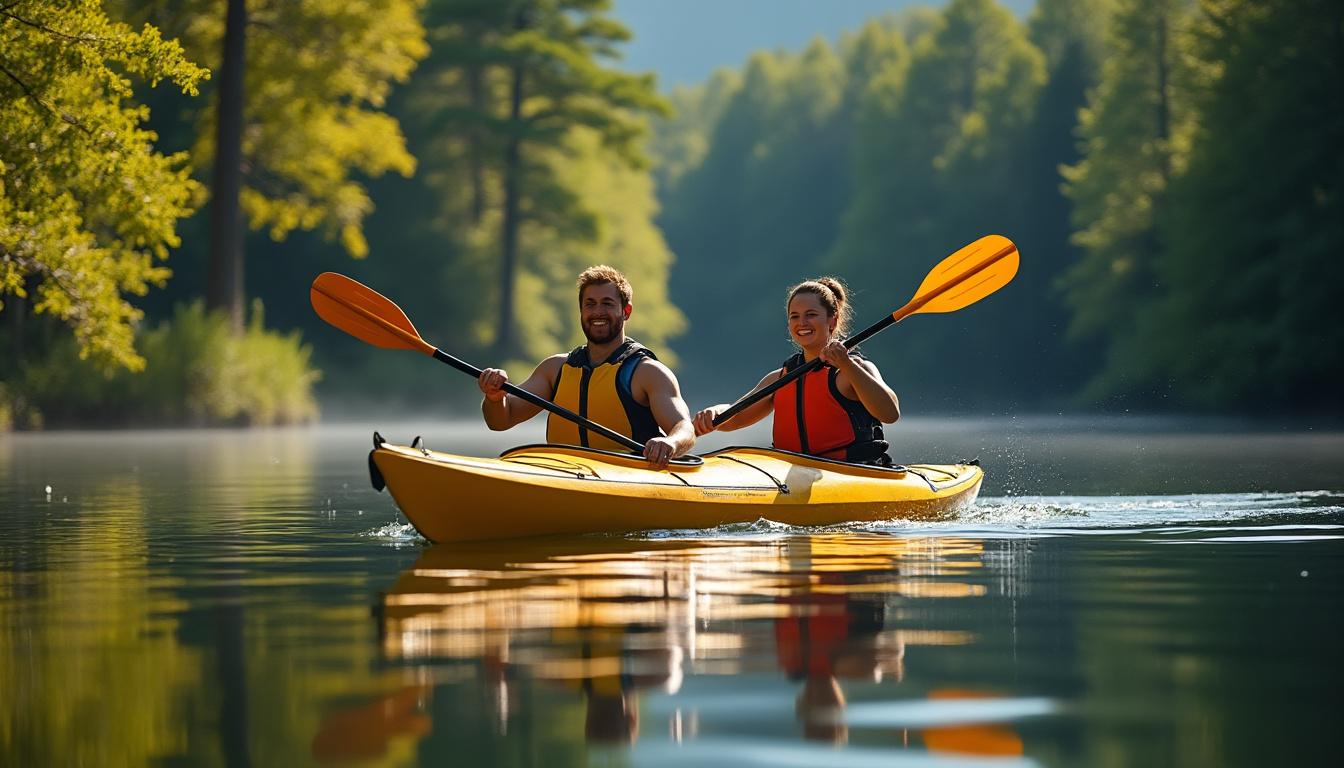 découvrez des conseils pratiques pour pagayer efficacement en kayak à deux. améliorez votre coordination, votre technique et profitez pleinement de vos sorties en duo sur l'eau.